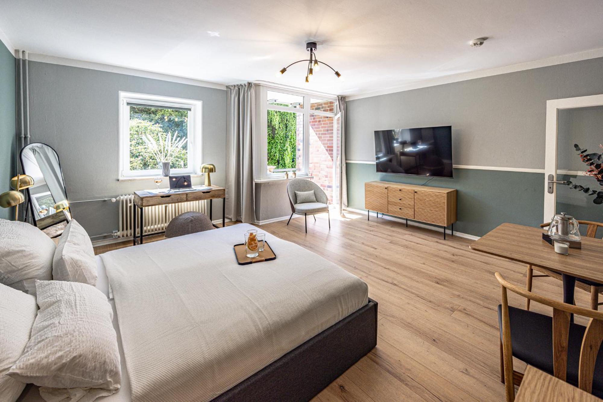 Have-A-Nice-Stay - Nahe Bahnhof Ahrensburg - 20 Minuten Nach Hamburg - Trotzdem Ruhig Gelegen - 6 Minuten Zu Fuss Ins Zentrum Ahrensburg - Modern Eingerichtet Eksteriør billede